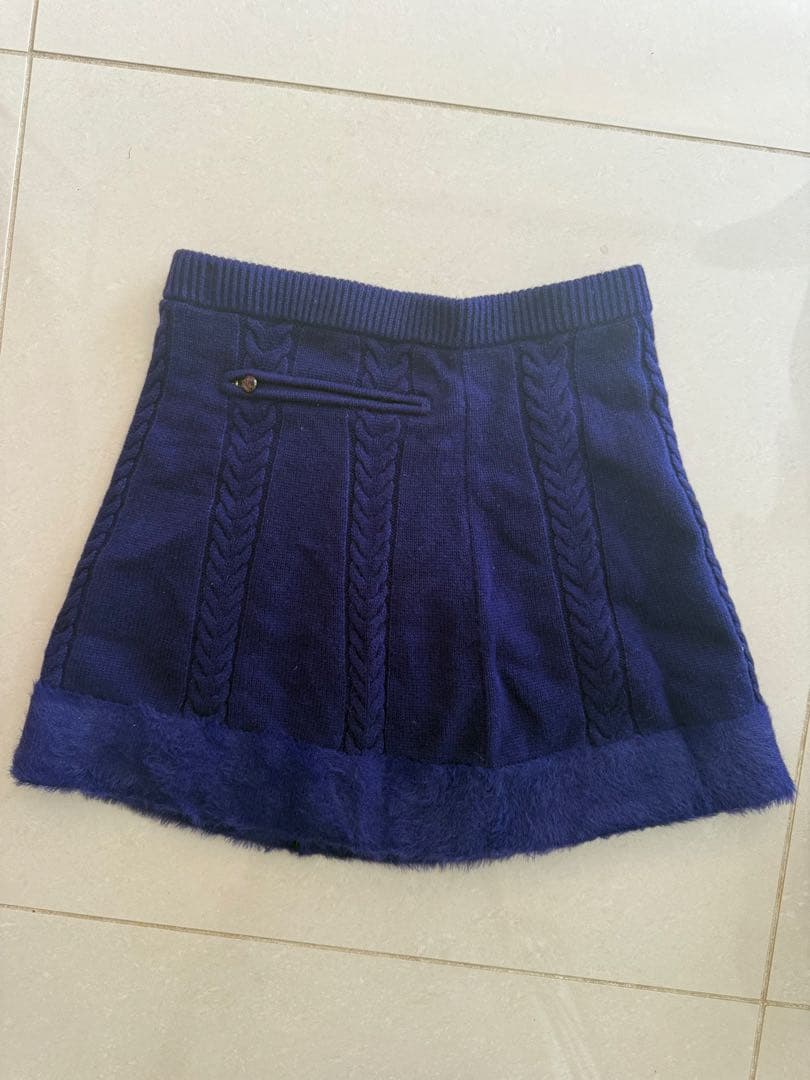 Descenteパープル タートルネック上下