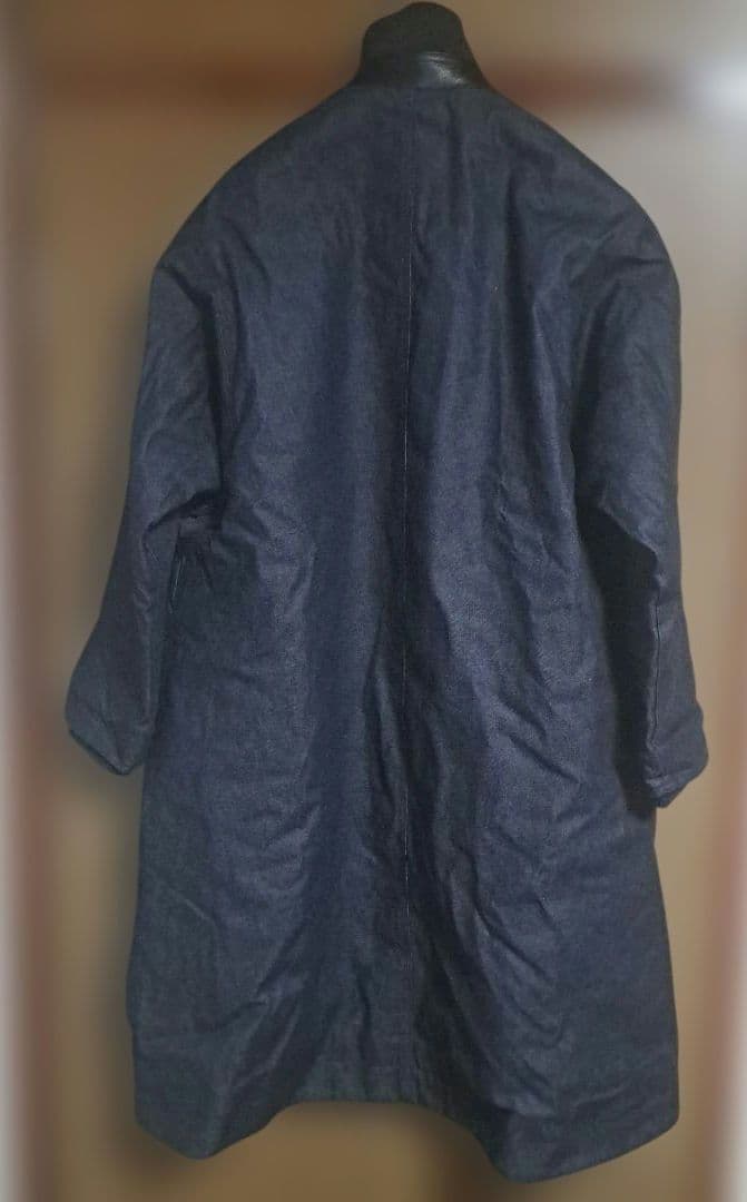 石*田様 デニム風ロングコート BURNABOINNE