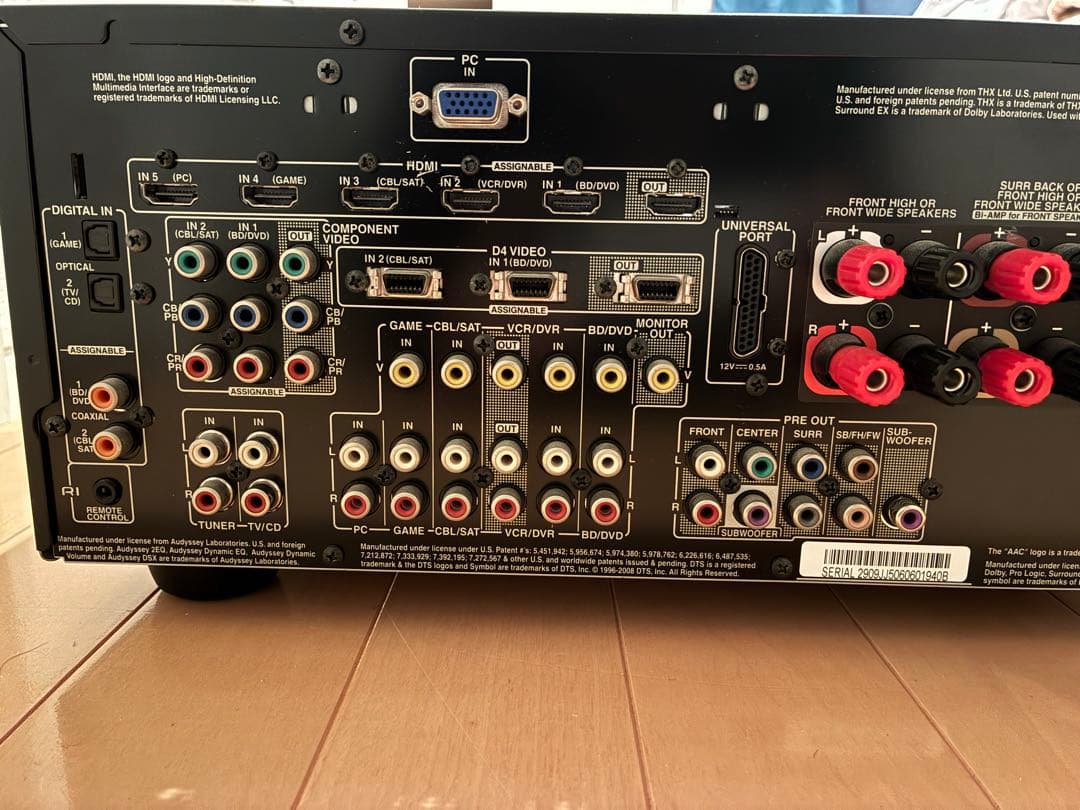 ONKYO TX-SA608 AVアンプ