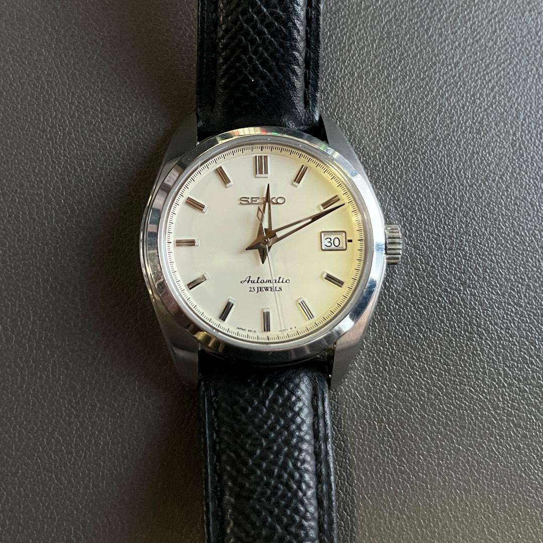 SEIKO メカニカル 自動巻 SARB035 文字盤ホワイト 裏スケルトン