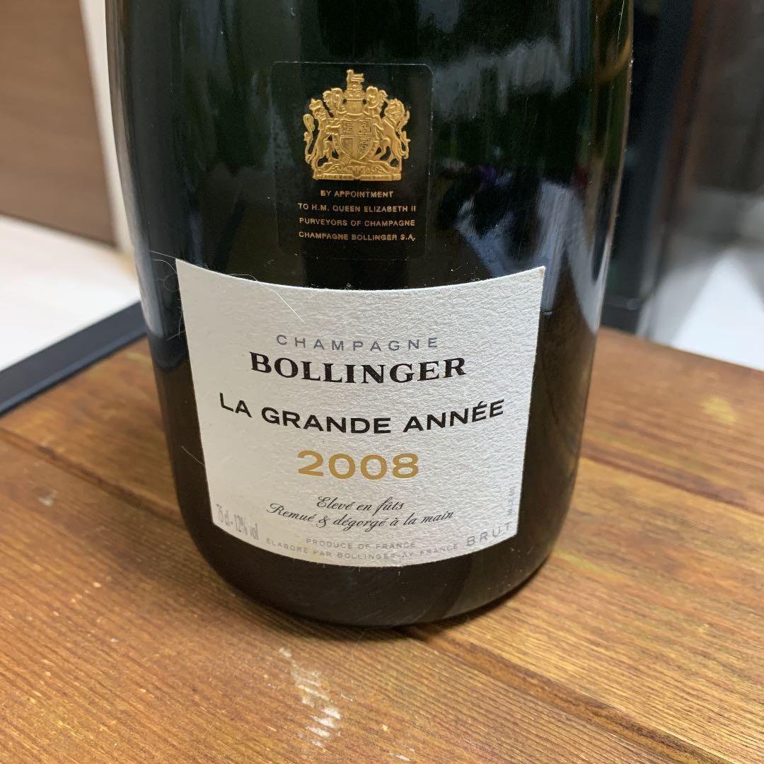 Bollinger La Grande Année 2008