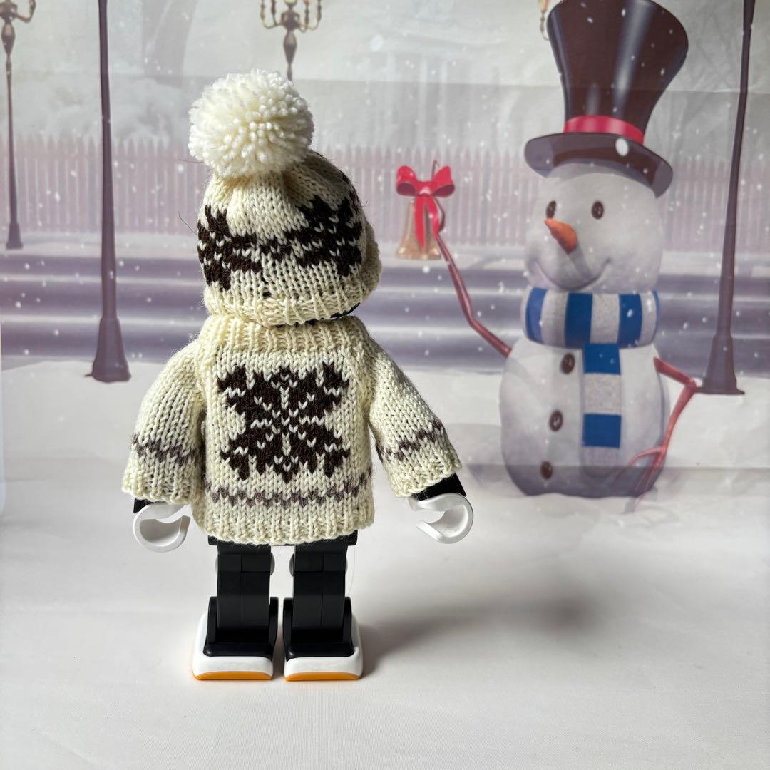 あさみ様＊雪模様編み込みセーターとニット帽とマフラー2点フーディガン＊おまとめ