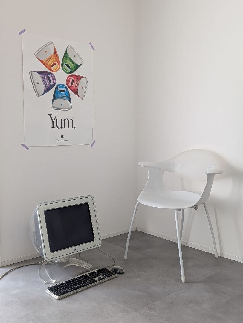 00's アップルスタジオディスプレイ 17インチ Y2K ビンテージ ジャンク