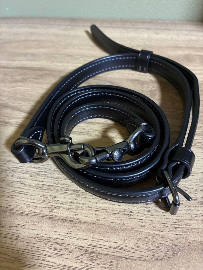 コーチ　フェイ　グレーデニム　ショルダーバッグ