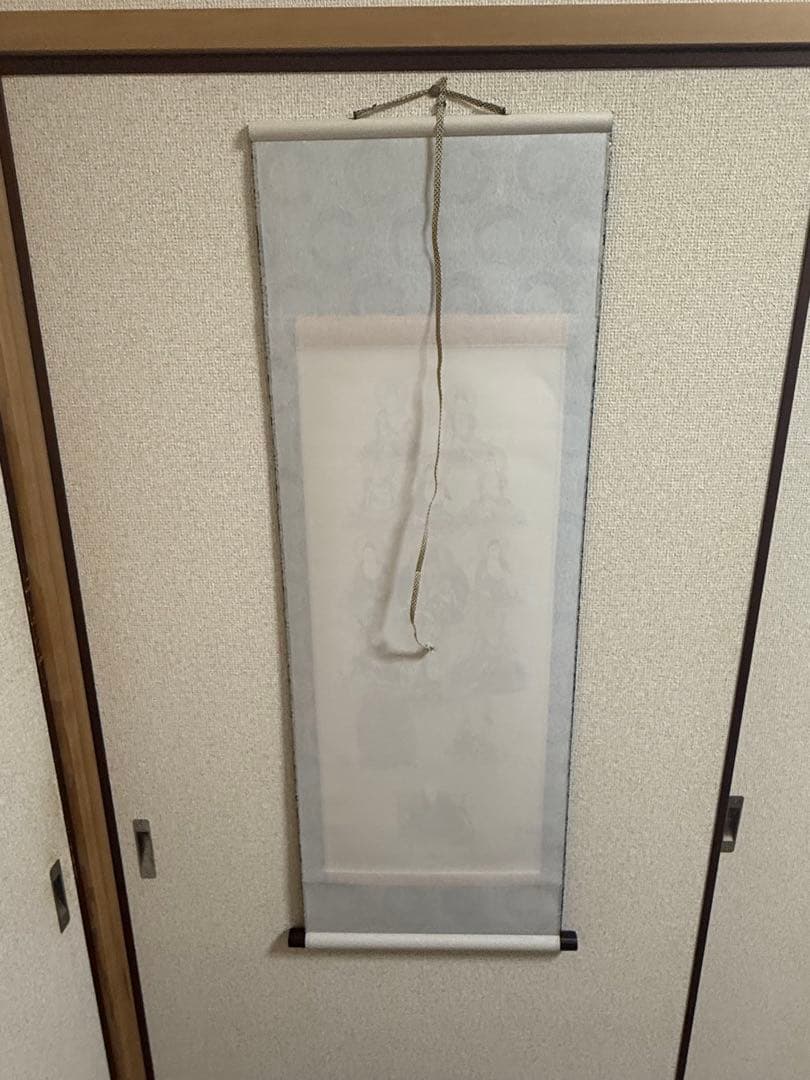 仏像の掛軸　十三仏真言