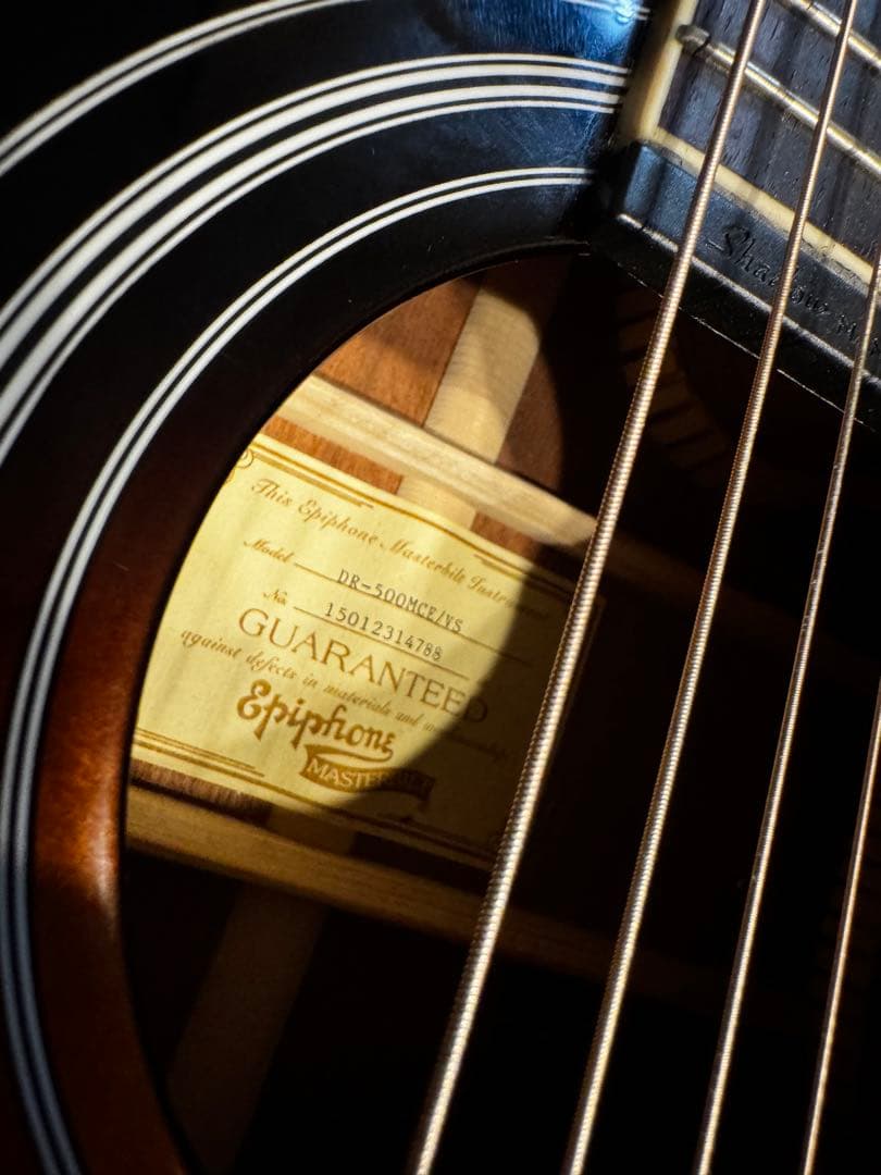 Epiphone DR-500MCE サンバースト