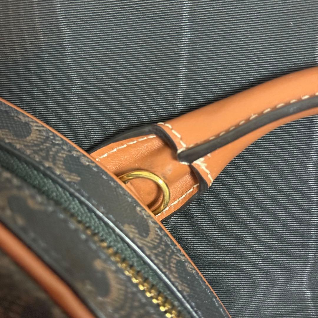 CELINE セリーヌ ボウリングバッグ　トリオンフ　ハンドバッグ　ショルダー