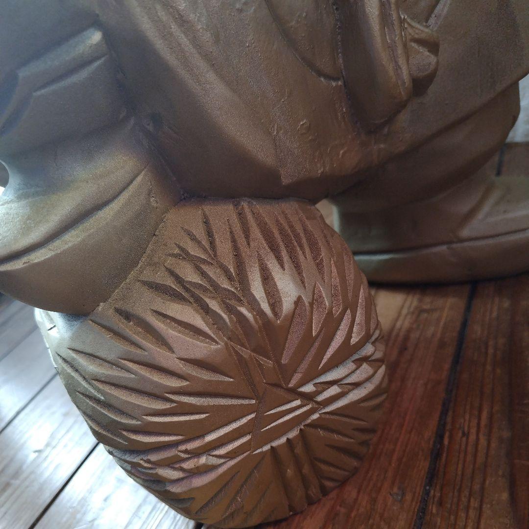 木彫り 大黒天 Statue Lucky God Vintage 彫刻 縁起物