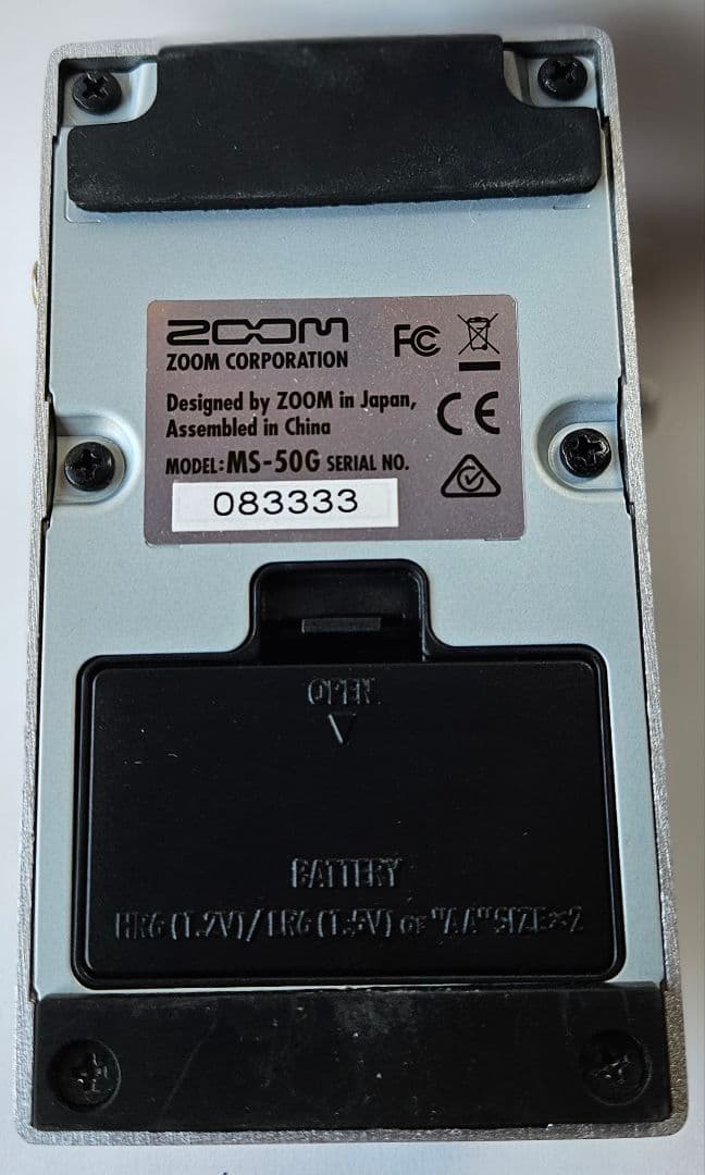 ZOOM MS-50G ギターエフェクター