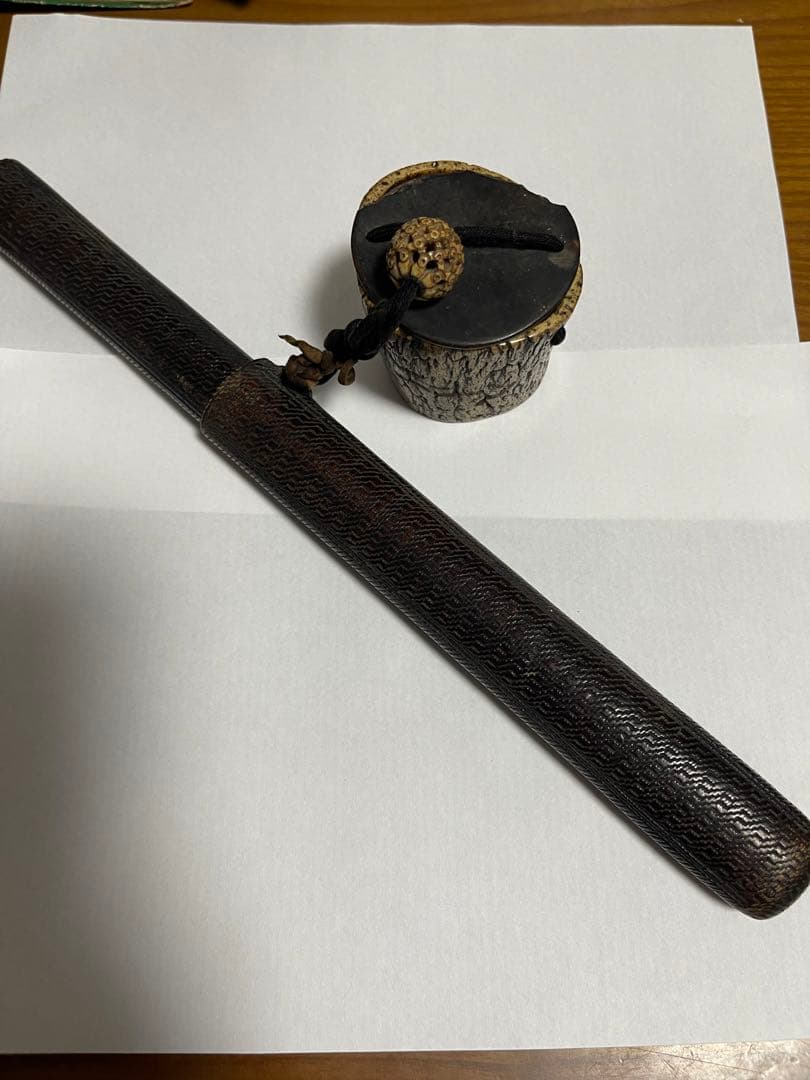 書道用具セット 毛筆と木製収納ケース