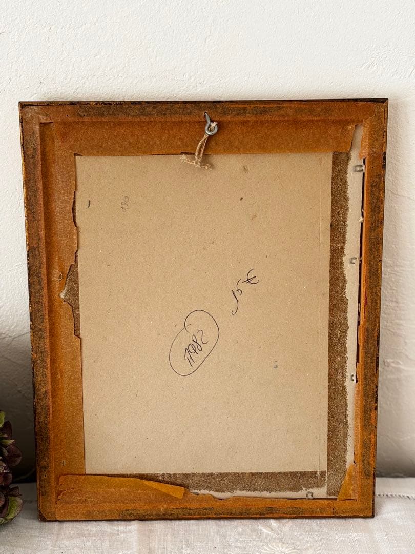 フランス　蚤の市　額　フレーム　ブロカント