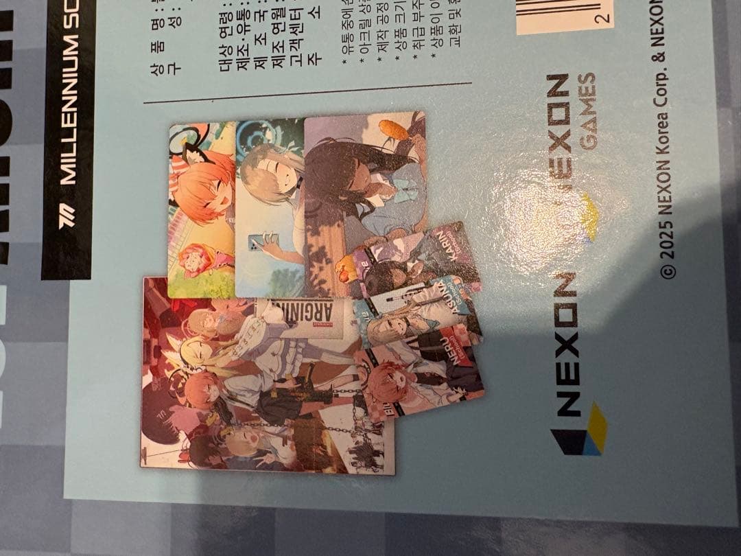 ブルアカ　C&C 制服アップデートパーケジ　韓国限定