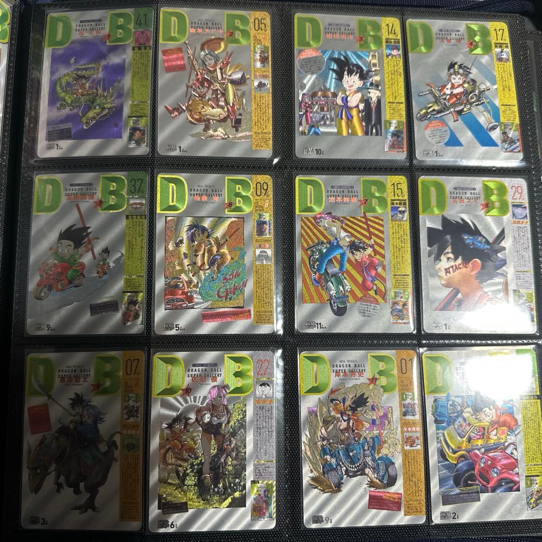 【海外限定】日本未発売 入手困難 ドラゴンボール 表紙カード 42枚フルコンプ