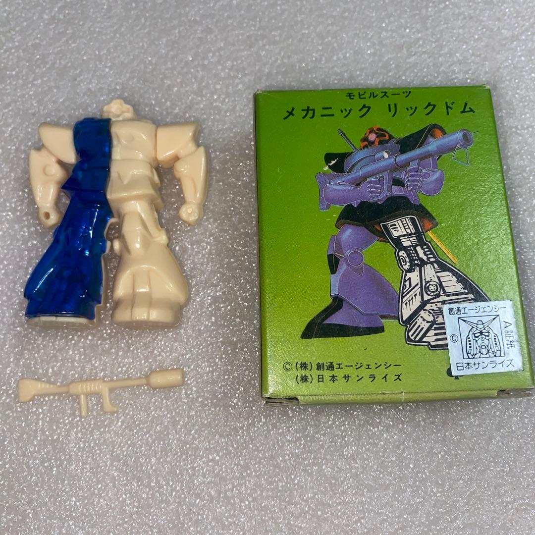 ガンダム　リックドム　メカニック　クローバー　コスモス　ミニプラモ　箱付　当時物
