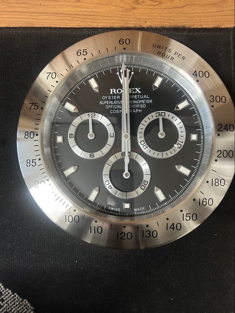 デイトナ　ロレックス　非売品　販促品 掛け時計 ディスプレイ用
