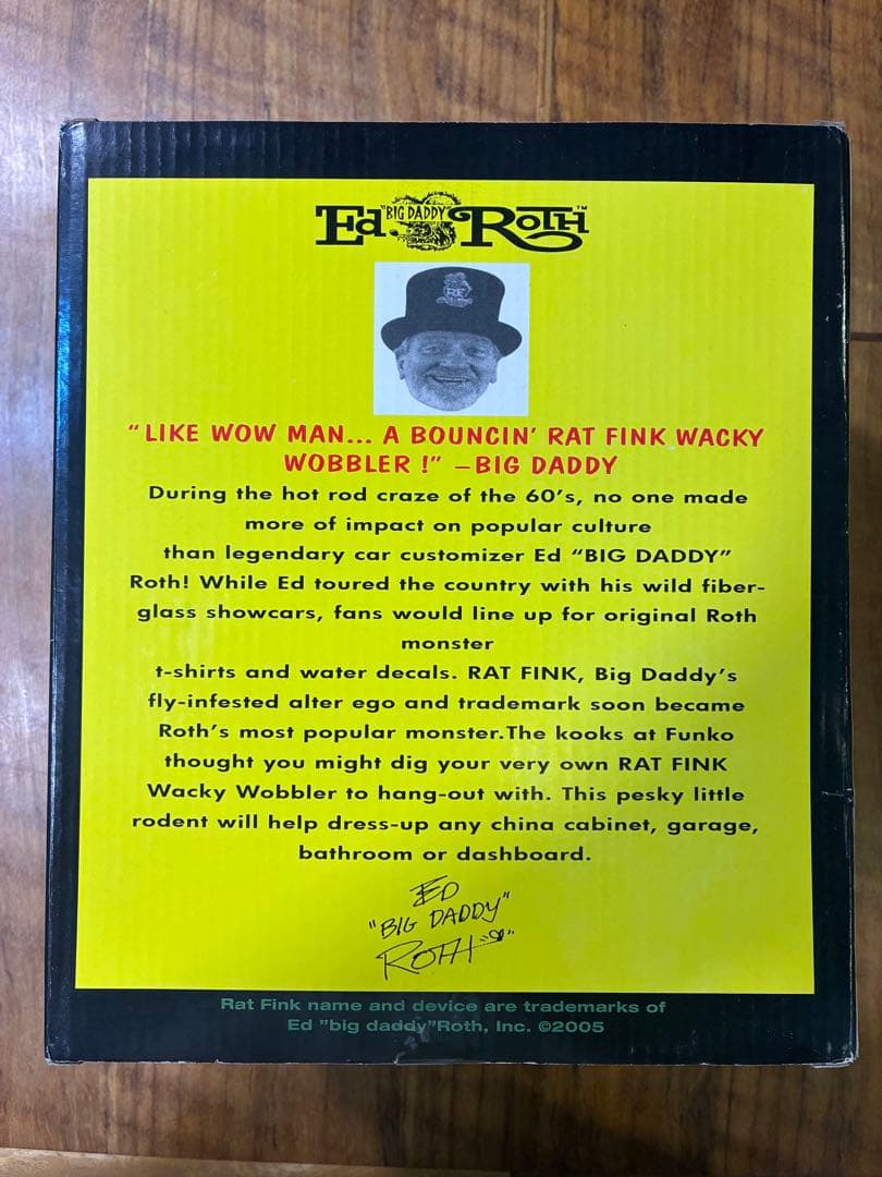 ラットフィンク　フィギュア バーガーとバラ　Rat Fink 希少