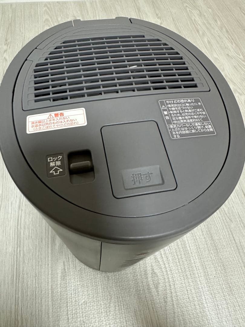 象印マホービン 加湿器 スチーム式 グレー EE-DC50-HA