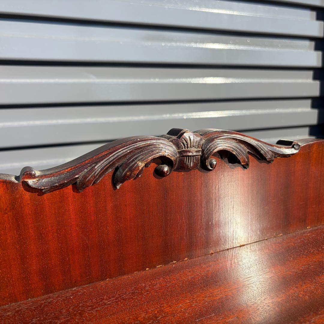 英国 アンティーク キャビネット マホガニー 猫脚 イギリス ヴィンテージ