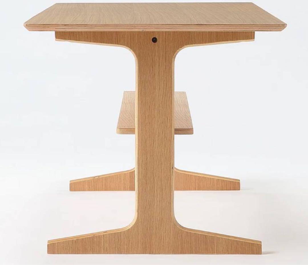 【送料込】無印良品 MUJI ダイニング リビングテーブル デスク机木製家具