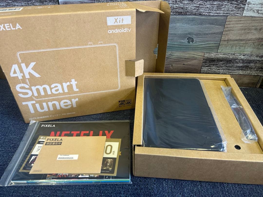 未使用 PIXELA 4Kスマートチューナー PIX-SMB400
