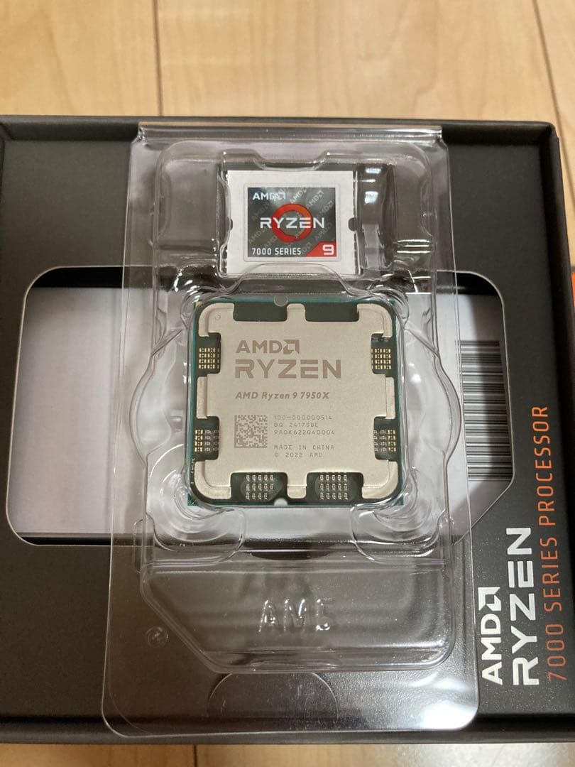 AMD Ryzen 9 7950X BOX【動作確認済】