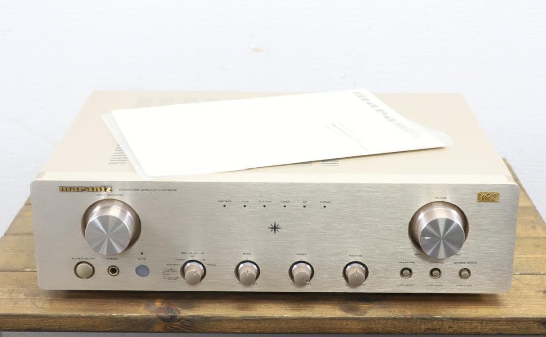 美品 marantz マランツ PM6100SA Ver.2 リモコン 説明書付