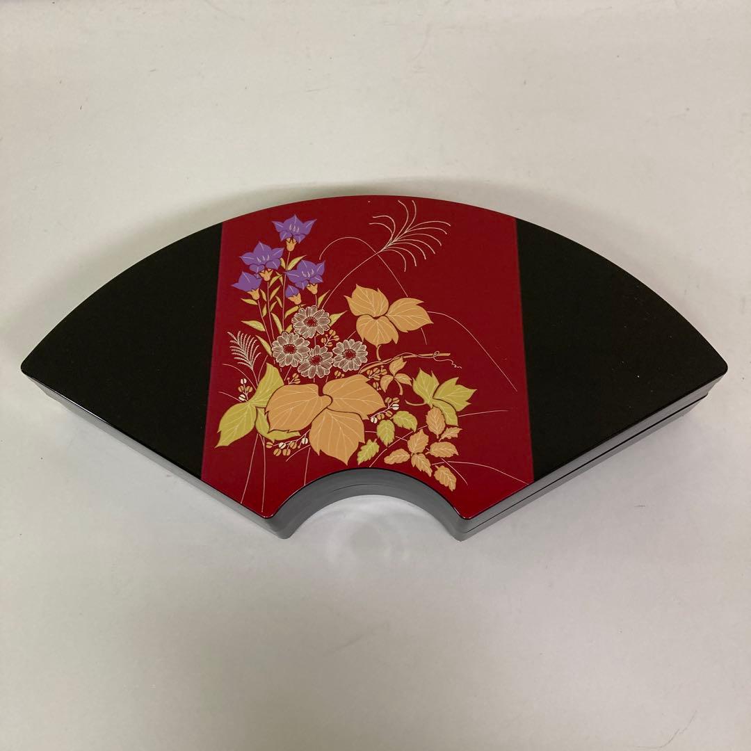 E-5 扇型 書道セット 習字セット 携帯用 書道用具 文具セット 硯箱