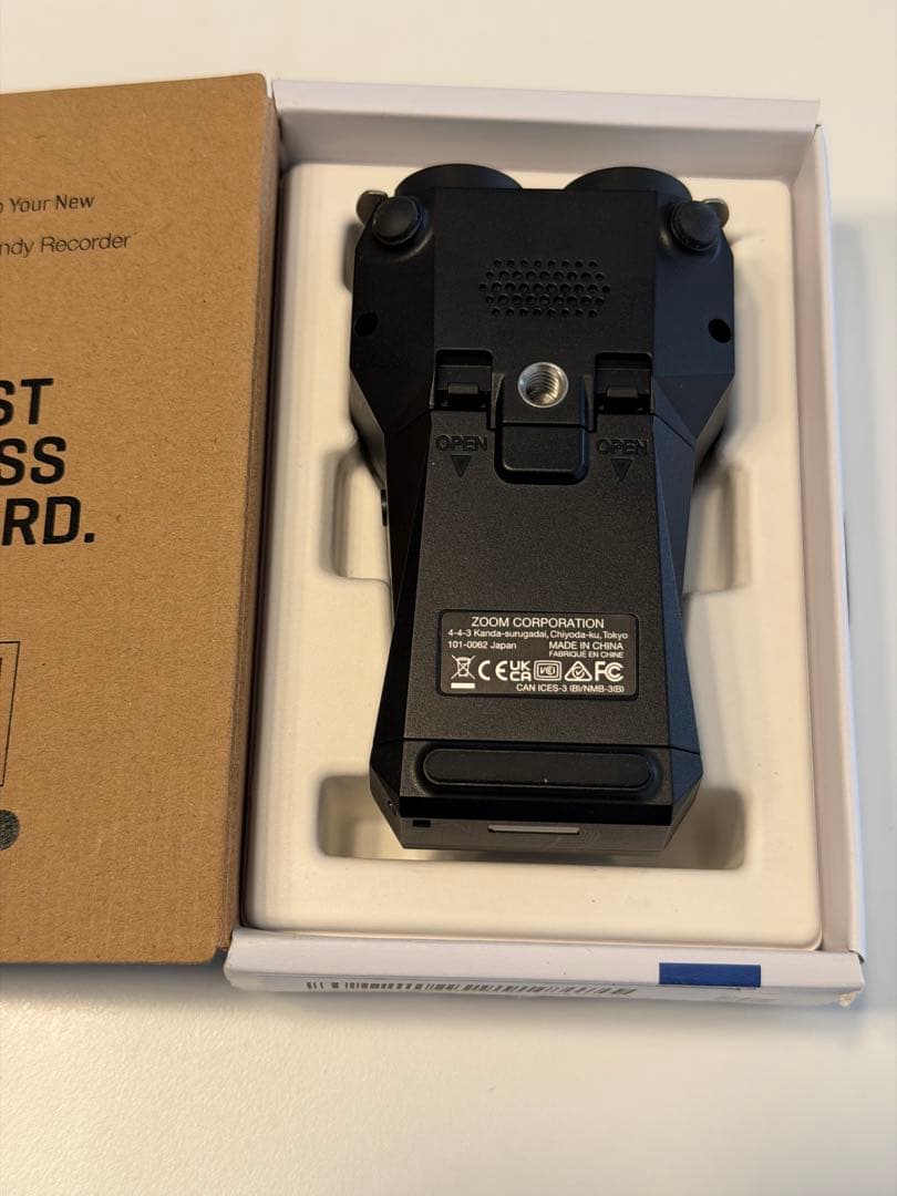 ZOOM H1 XLR ハンディレコーダー　中古美品