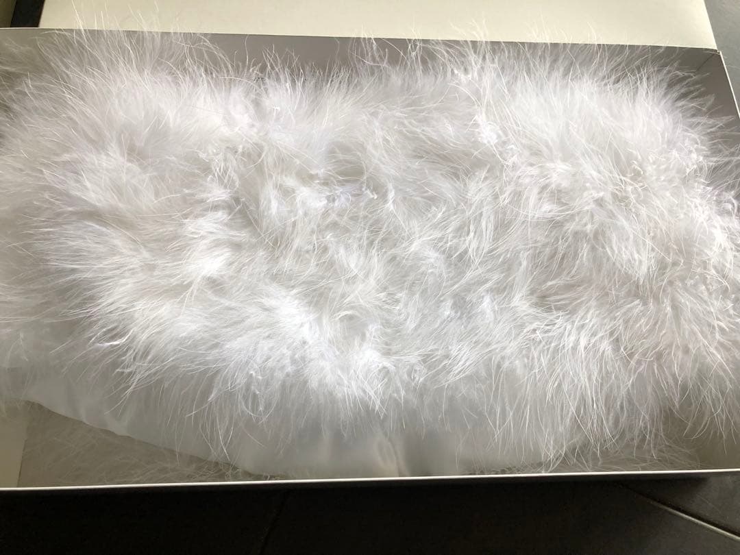 おらうーたん［成人式3点セット］フェザーショール、草履、チェーンバック