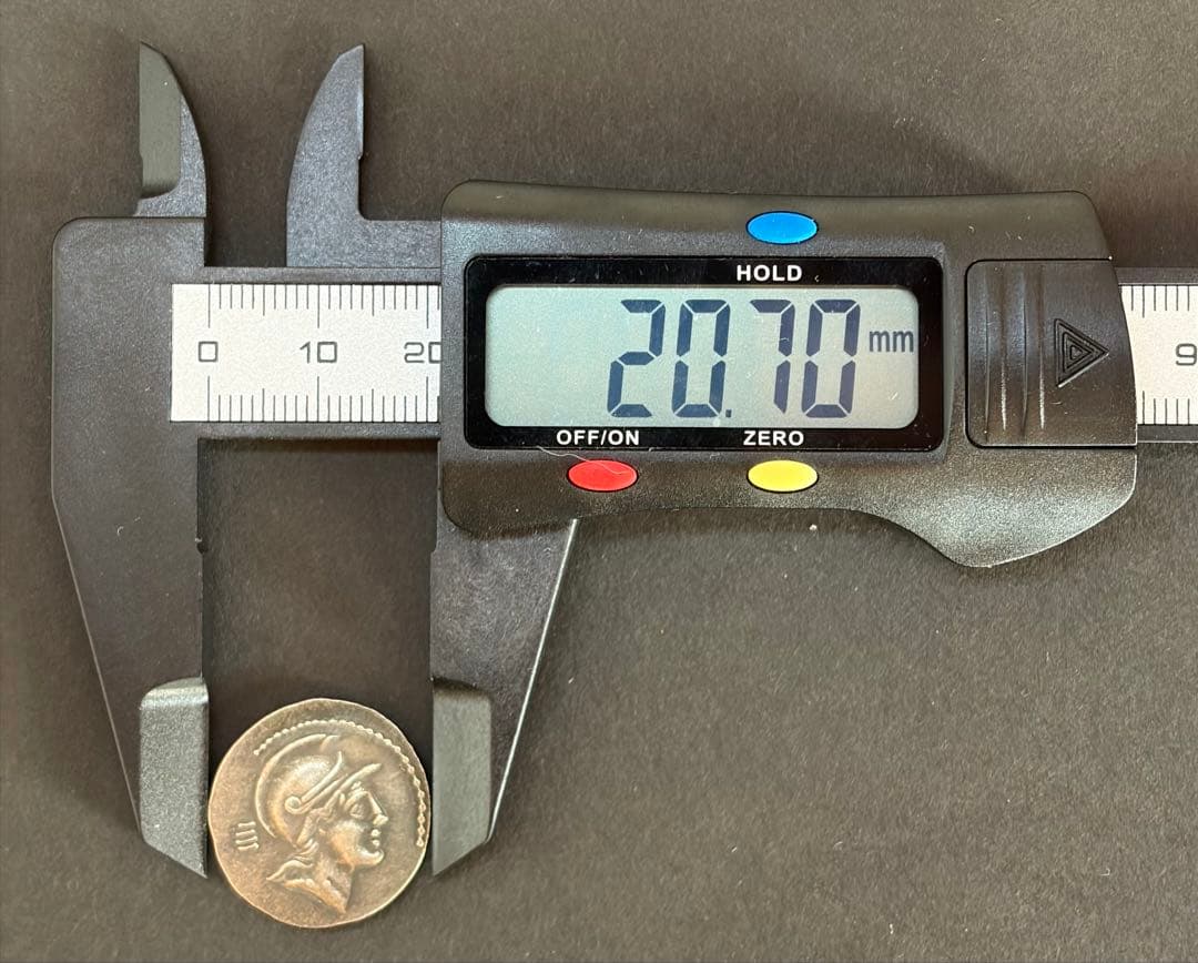 博物館級 古代ローマ銀貨 デナリウス ROMA 狼 S·ATRIL