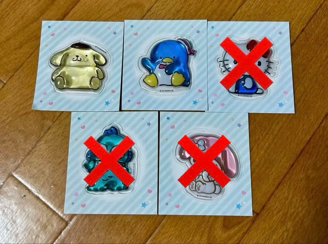 サンリオシールまとめ売り　74枚