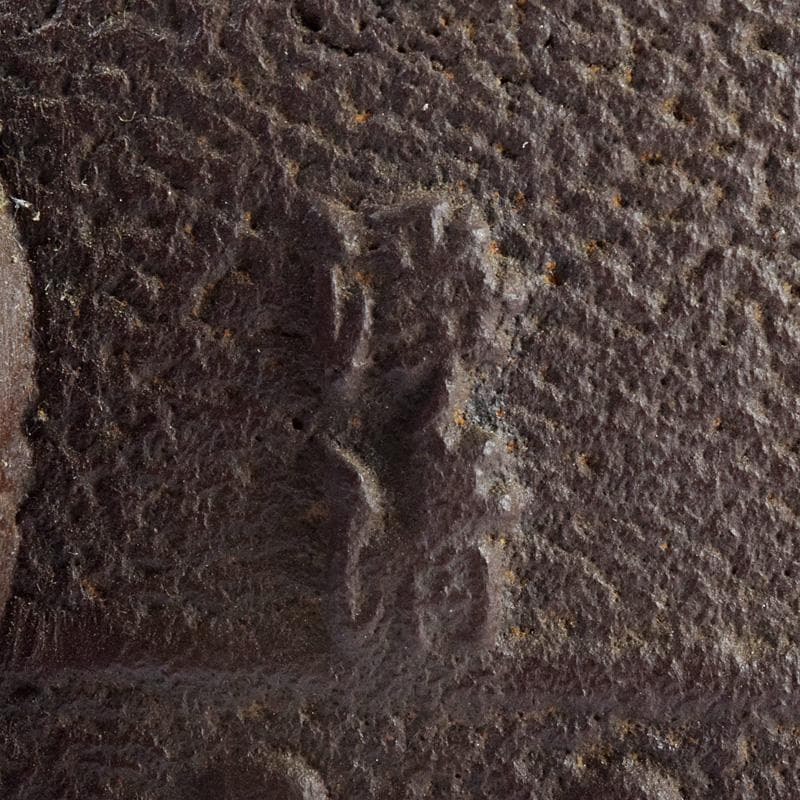 煎茶道具　釜師　佐藤浄清作　鋲打文　鉄瓶　鉄釜　M　R8983