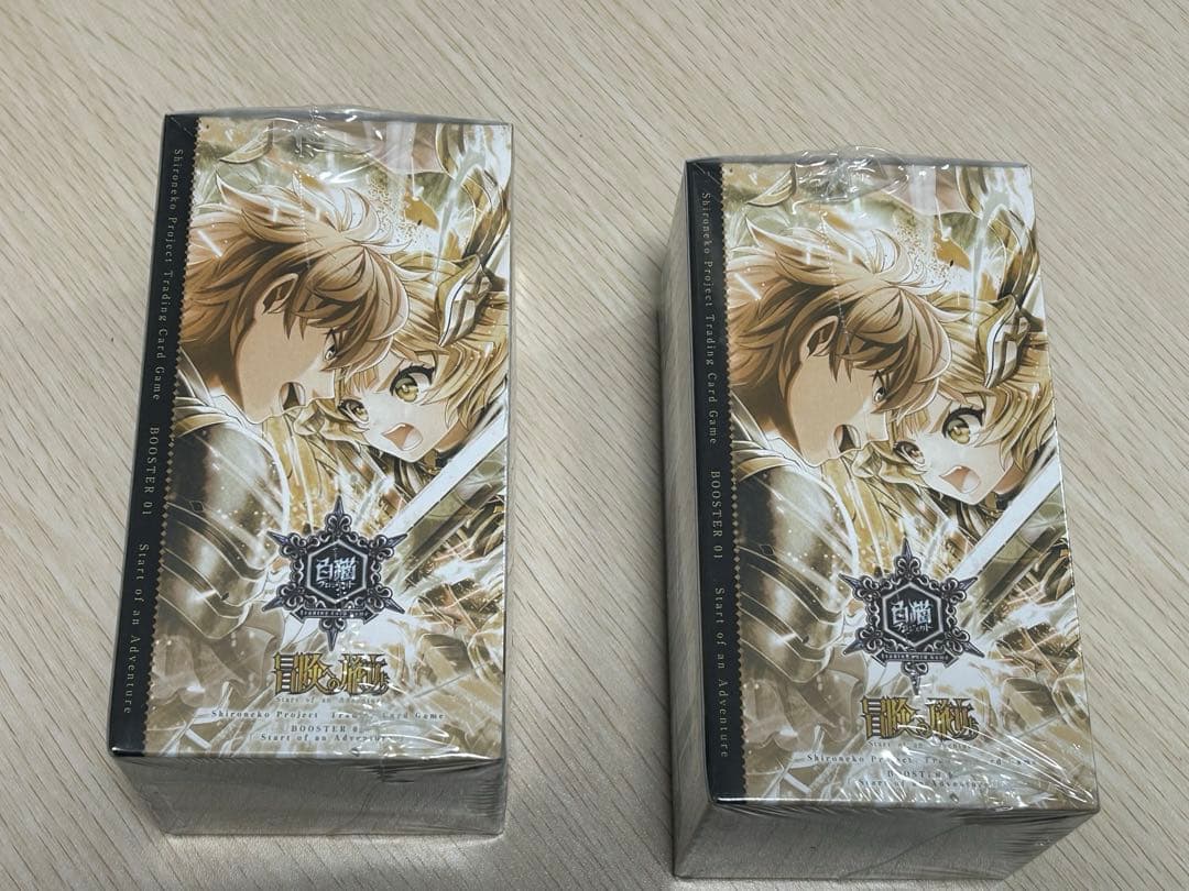 【新品未開封】 白猫tcg 第一弾 box 2個セット