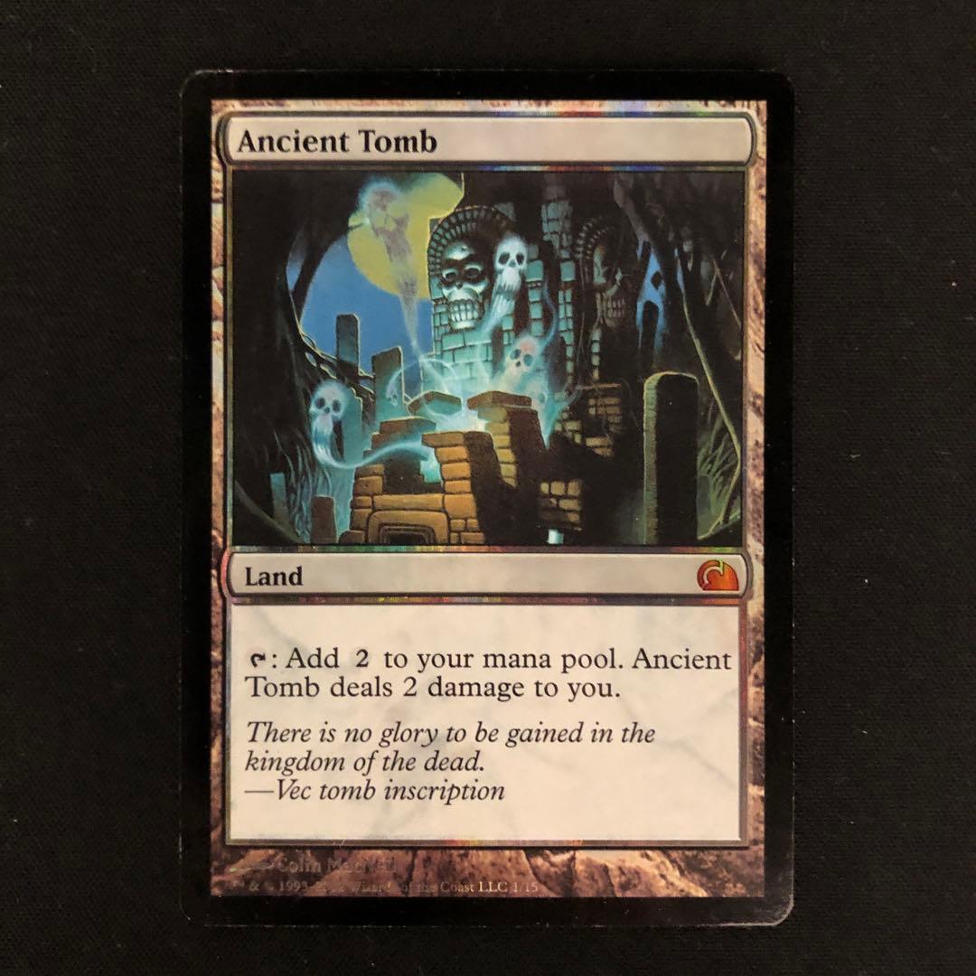 古えの墳墓　foil 4枚　mtg