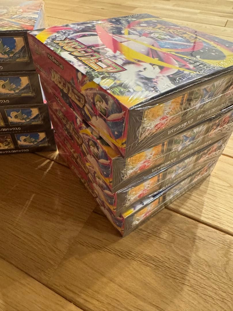 ポケモンカード メガブレイブ メガシンフォニア未開封シュリンク付全8BOX