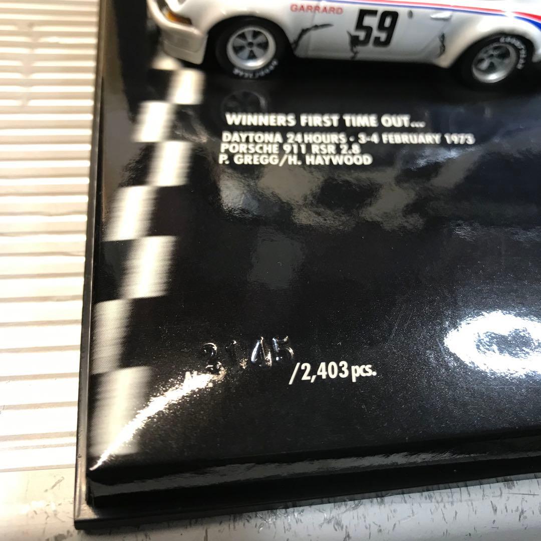 ミニカー Porsche 911 24H DAYTONA 1973 2003 1/43