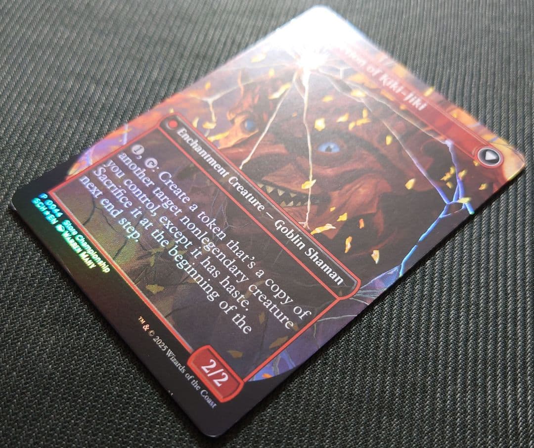 mtg 稀少個体 鏡割りの寓話 フルアート プロモ FOIL 英語版 sch