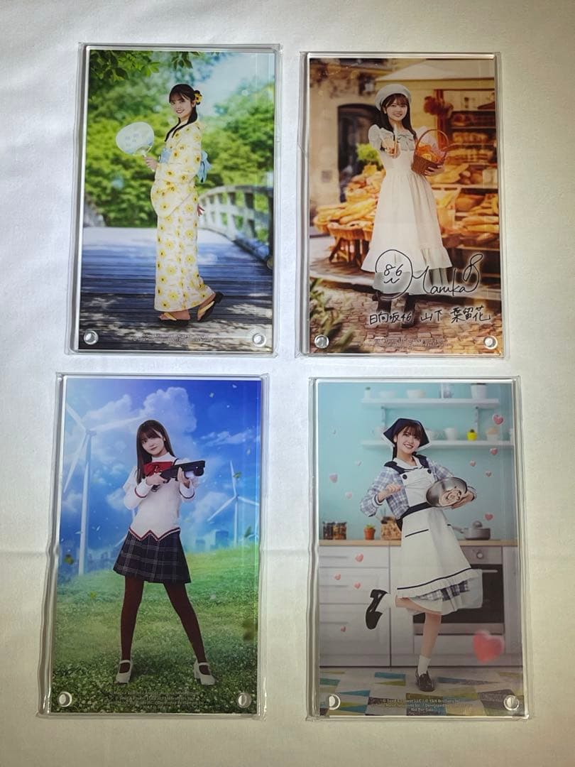 ウ*ミ様 ひな図書 山下葉留花 アクリルアートパネル 4枚