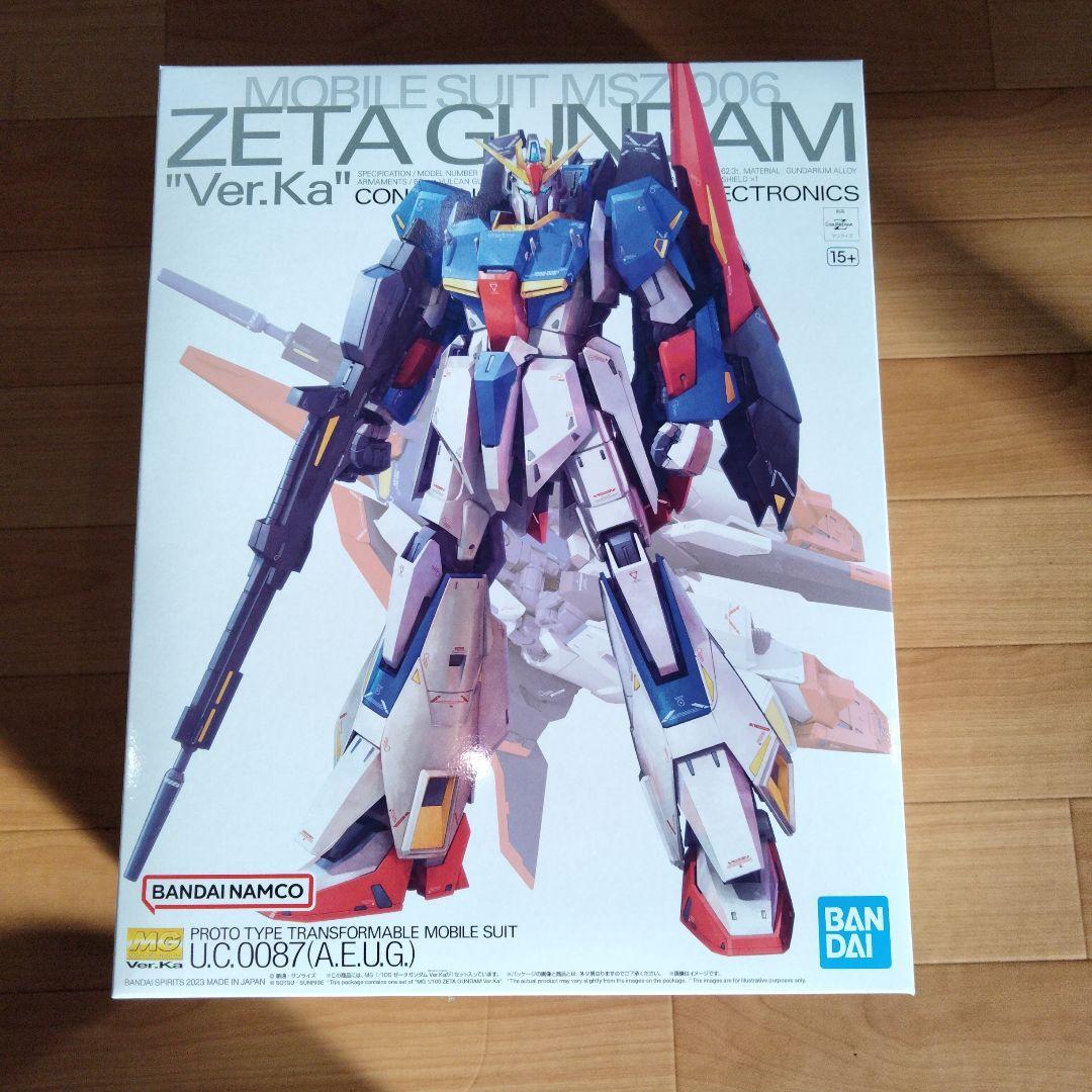 11-34 MG ゼータガンダム Ver. Ka 1/100 Zガンダム