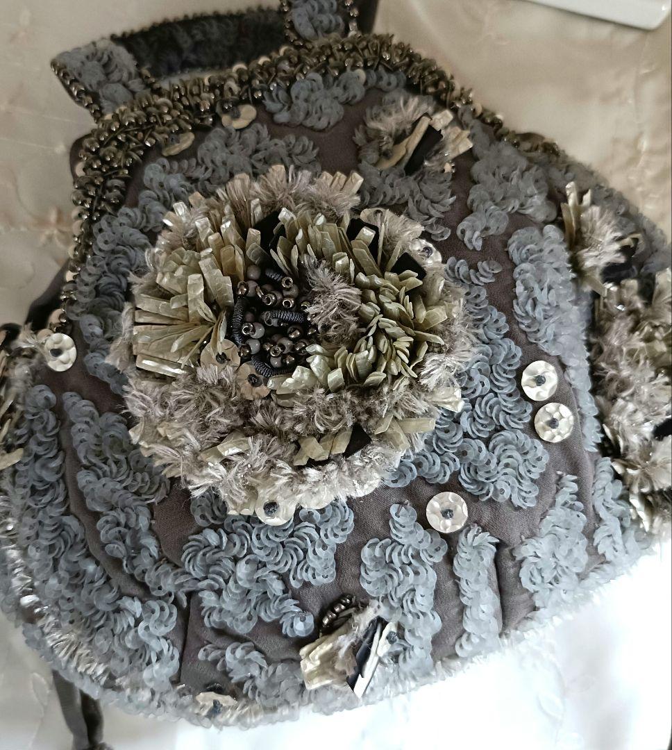 値下げ JAMINPUECH ◎ジャマンピエッシュ◎スパンコール ビーズバッグ