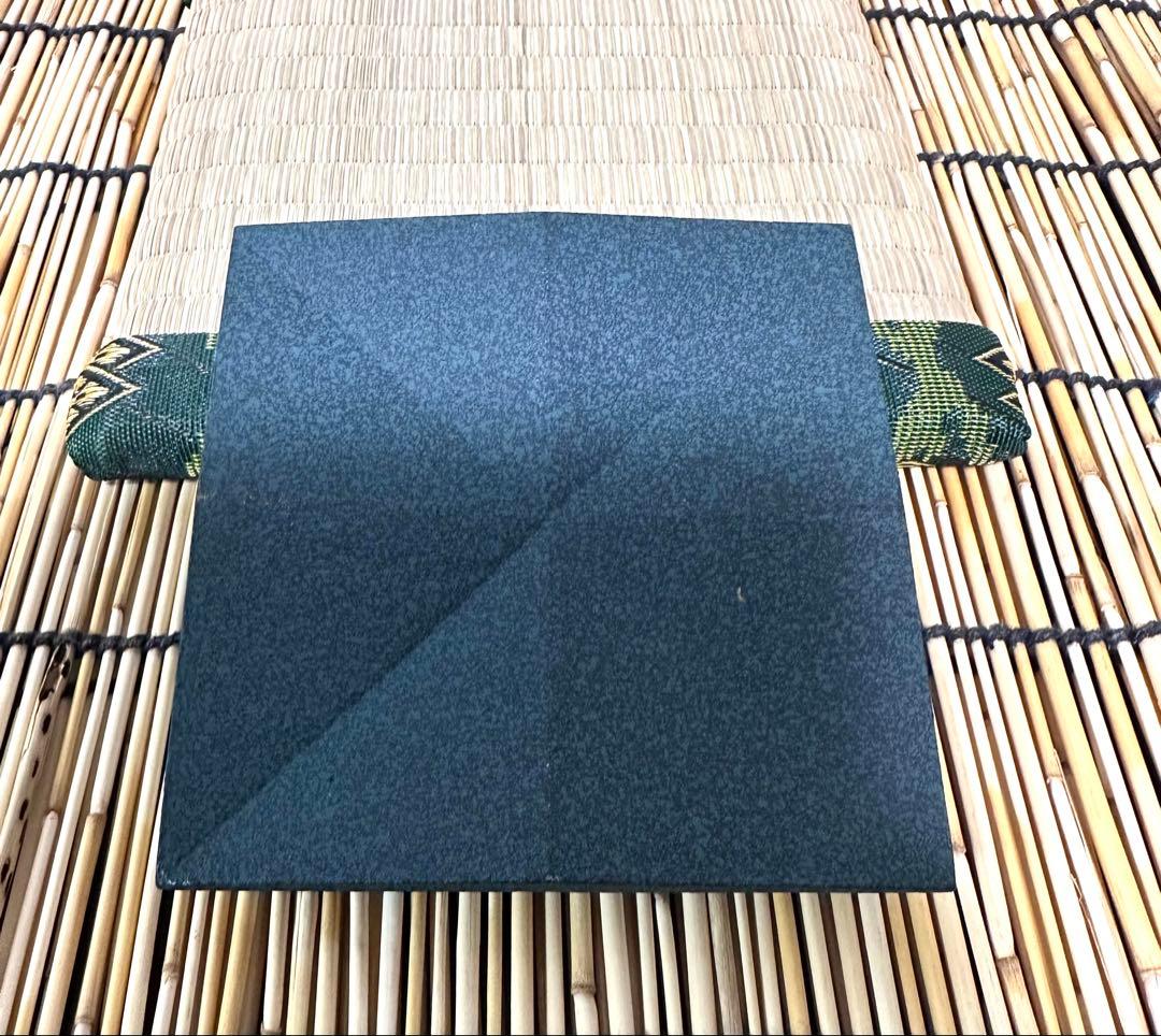 菊地保寿堂　奥山清行デザイン　ティーポット　よほうＳ　鉄瓶敷き　おりがみ①