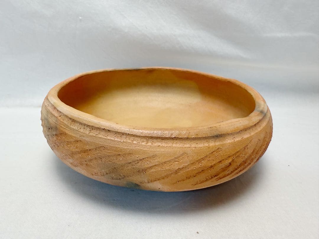 未使用 茶道具 佐々木昭楽作 炉用 灰器 灰匙 陶印 共箱