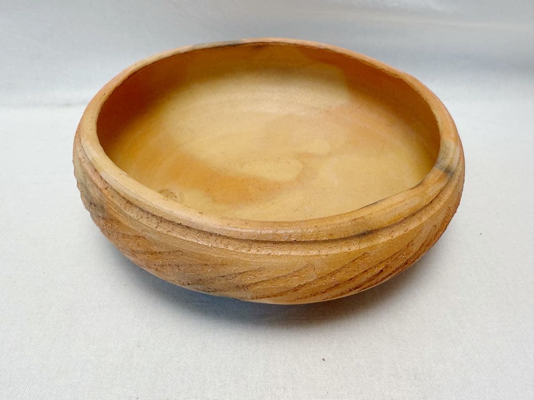 未使用 茶道具 佐々木昭楽作 炉用 灰器 灰匙 陶印 共箱