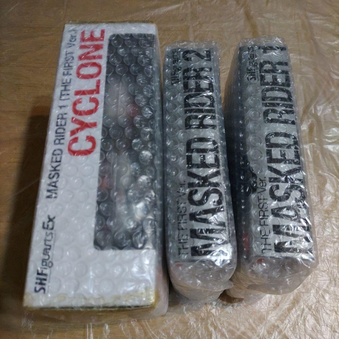 【新品】S.H.Figuarts 仮面ライダーFIRST 1号 2号 サイクロン