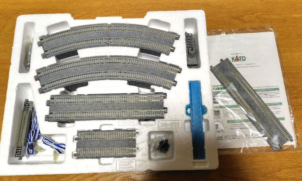 KATO 複線線路セット V11 Nゲージ線路 カント付き曲線線 20-870