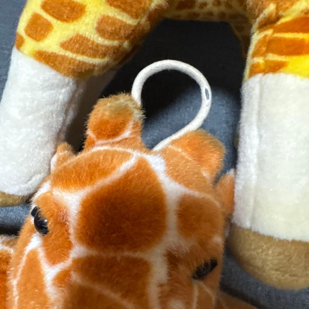 希少　キリン　大きなぬいぐるみ（CUTE）＆ハンガー（NAKAJIMA）