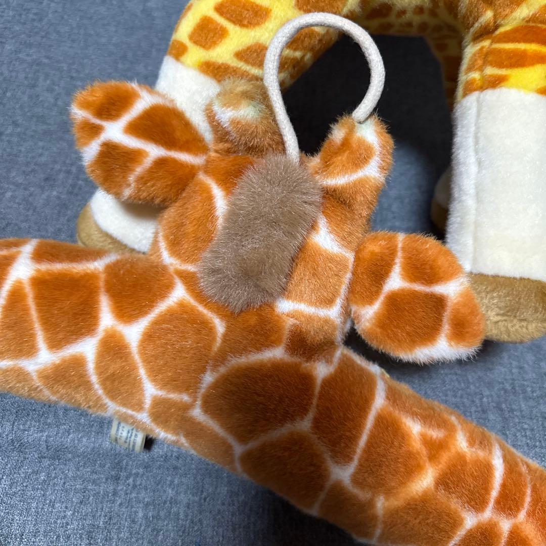 希少　キリン　大きなぬいぐるみ（CUTE）＆ハンガー（NAKAJIMA）