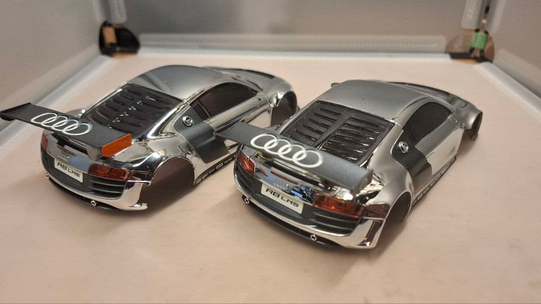 京商 ミニッツ Audi R8 LMS クローム