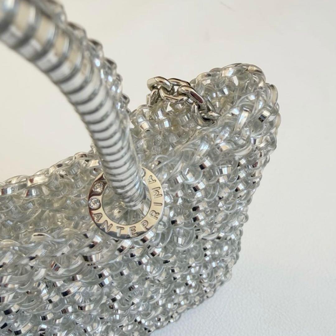 極美品　アンテプリマ　ミニアトゥーラ　シルバー　チェーン付き　2way