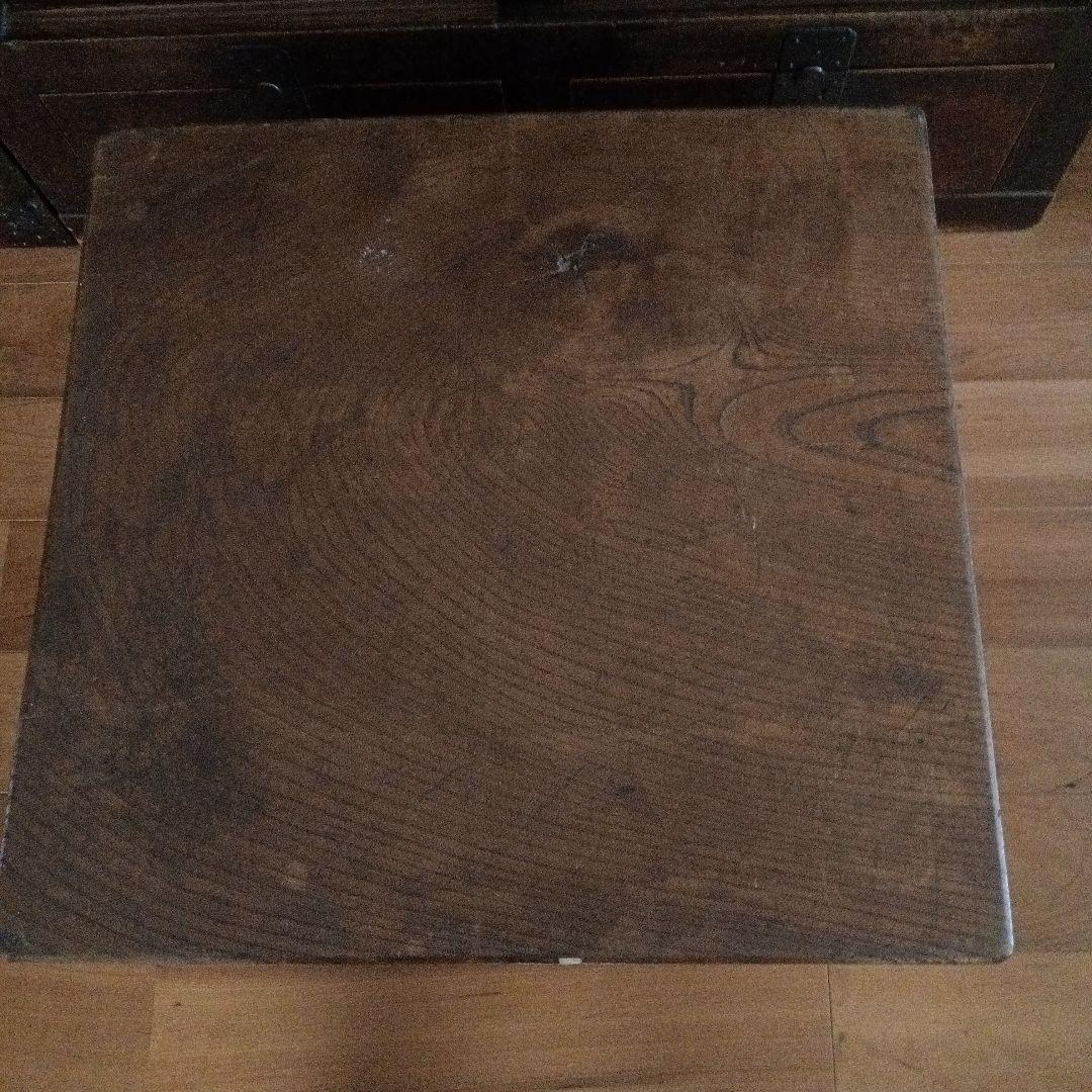 骨董品☆総ケヤキの火鉢☆総ケヤキの一枚板